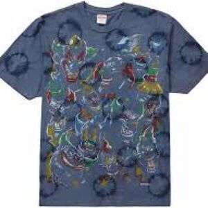 Supreme Kids Blue Graphic Tee